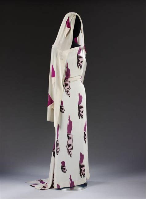 elsa schiaparelli tears dress.